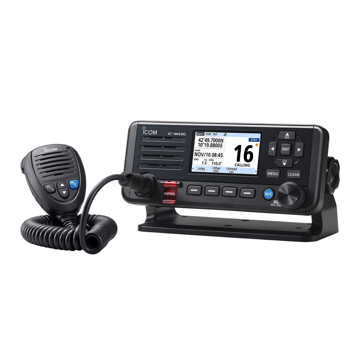 Icom IC-M430E | VHF Marine Transceiver with Class D DSC-Icom-