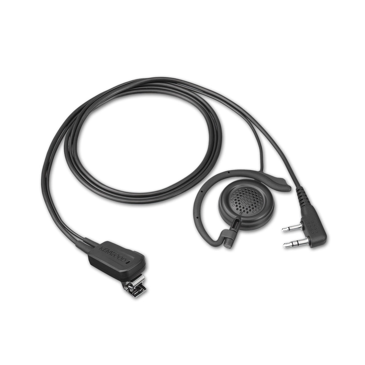 Kenwood EMC - 12 Earpiece with Clip Microphone & PTT - Kenwood - EMC - 12