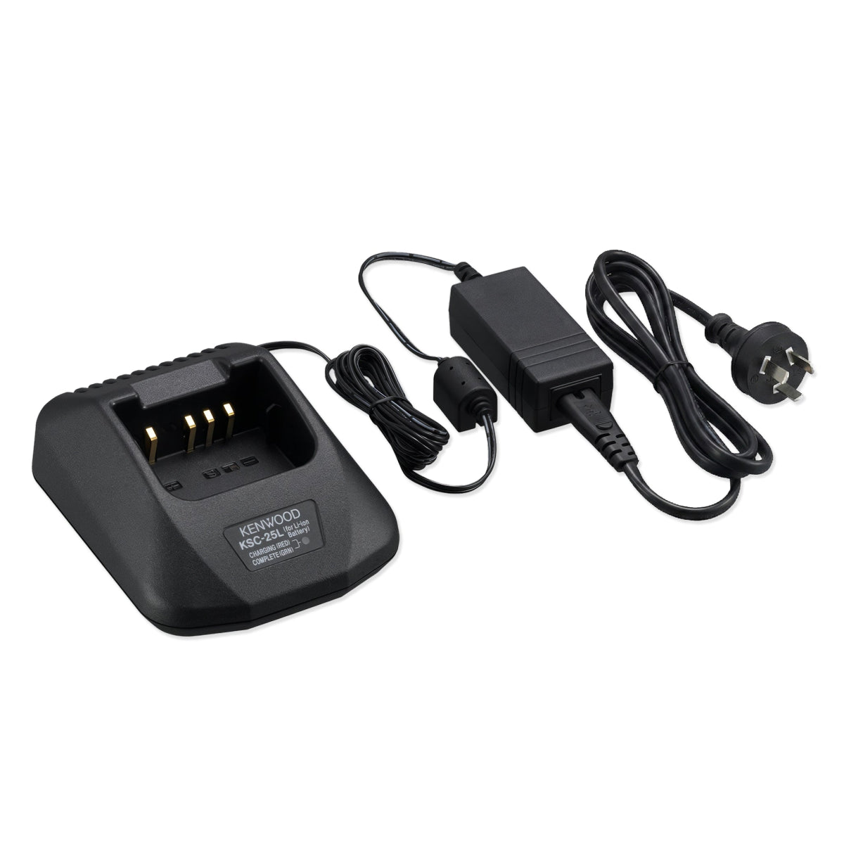 Kenwood KSC - 25LS Single Rapid Battery Charger - Kenwood - KSC-25LS