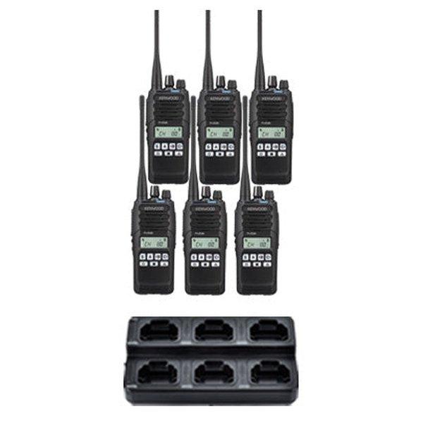 Kenwood NX - 1300 DMR / NXDN Two Way Radio Bundle Package - Kenwood - NX1300 - 6