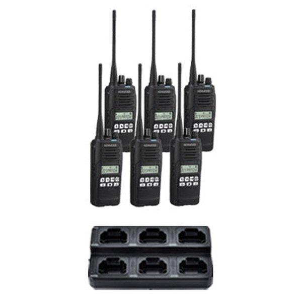 Kenwood NX - 1300 DMR / NXDN Two Way Radio Bundle Package - Kenwood - NX1300 - 6
