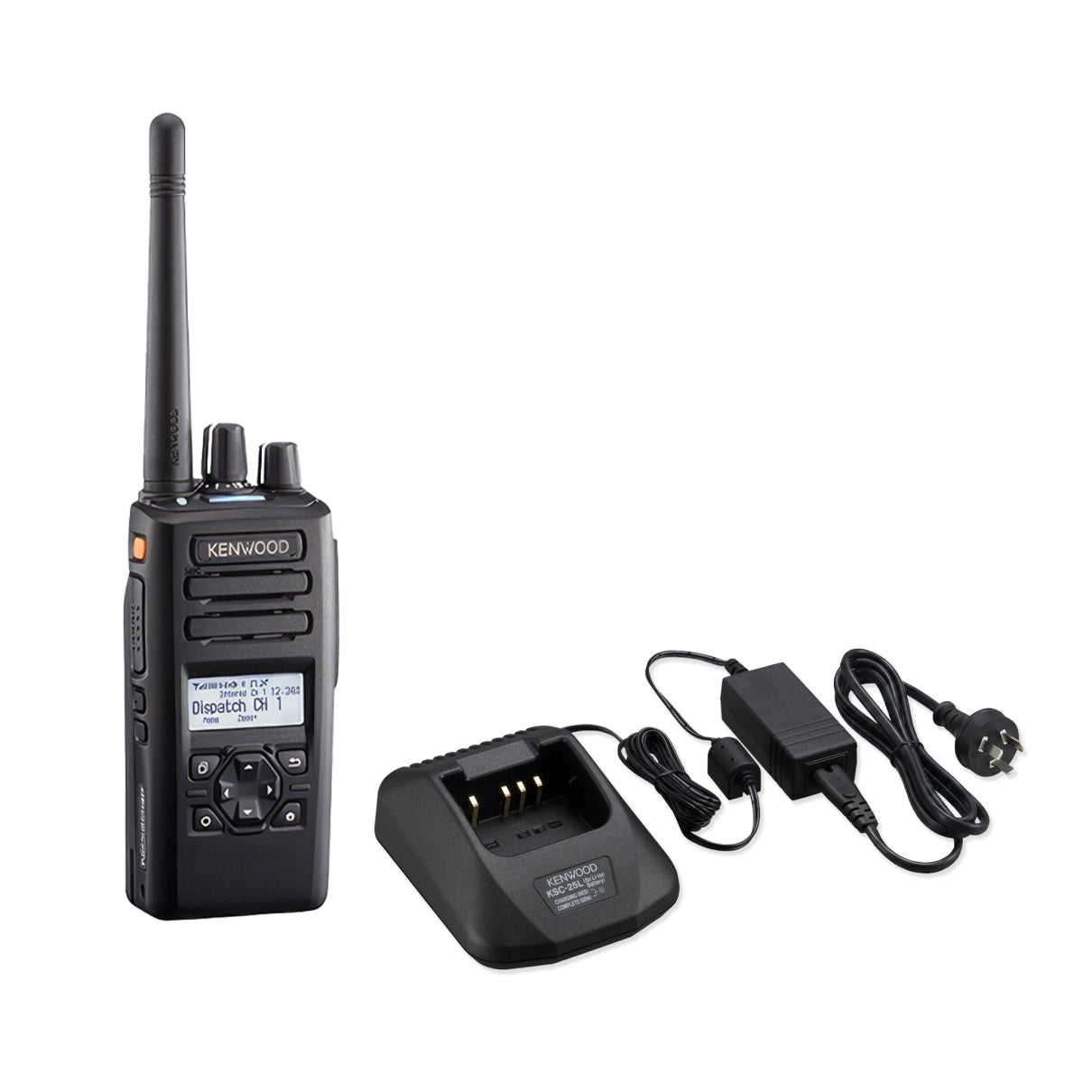 Kenwood NX - 3320 (NX - 3000 Series) UHF Digital / Analogue Two Way Radio - Kenwood - NX-3320K2-KSC-25LS-Programming(Match)