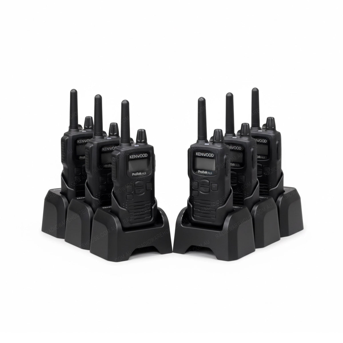 Kenwood PKT-300X Six-Pack Two-Way Radio Bundle