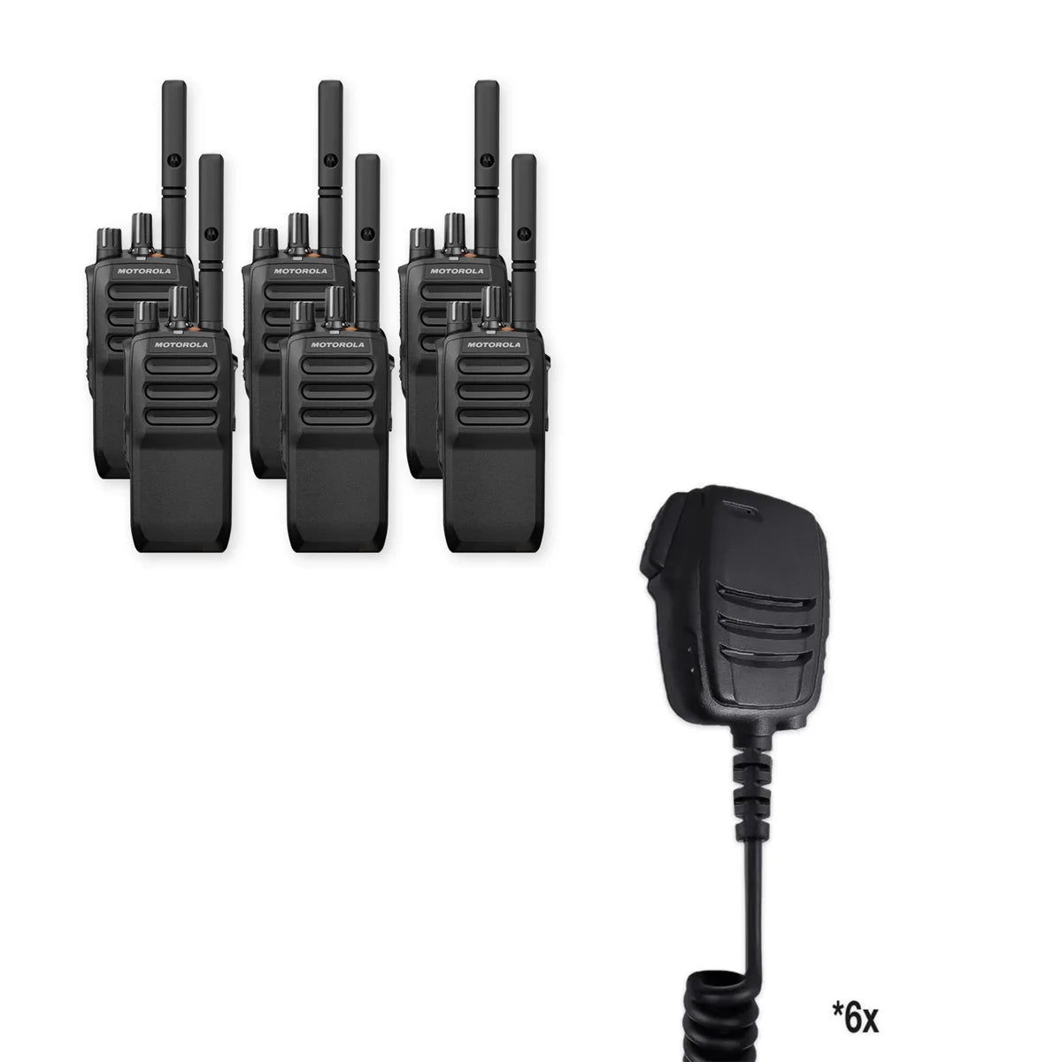 Motorola R5 Two Way Radio | Rapid Deployment Bundle Package - Motorola - R5 - NKP - RWPMPN4293 - WPITRQ - WPEH - TL