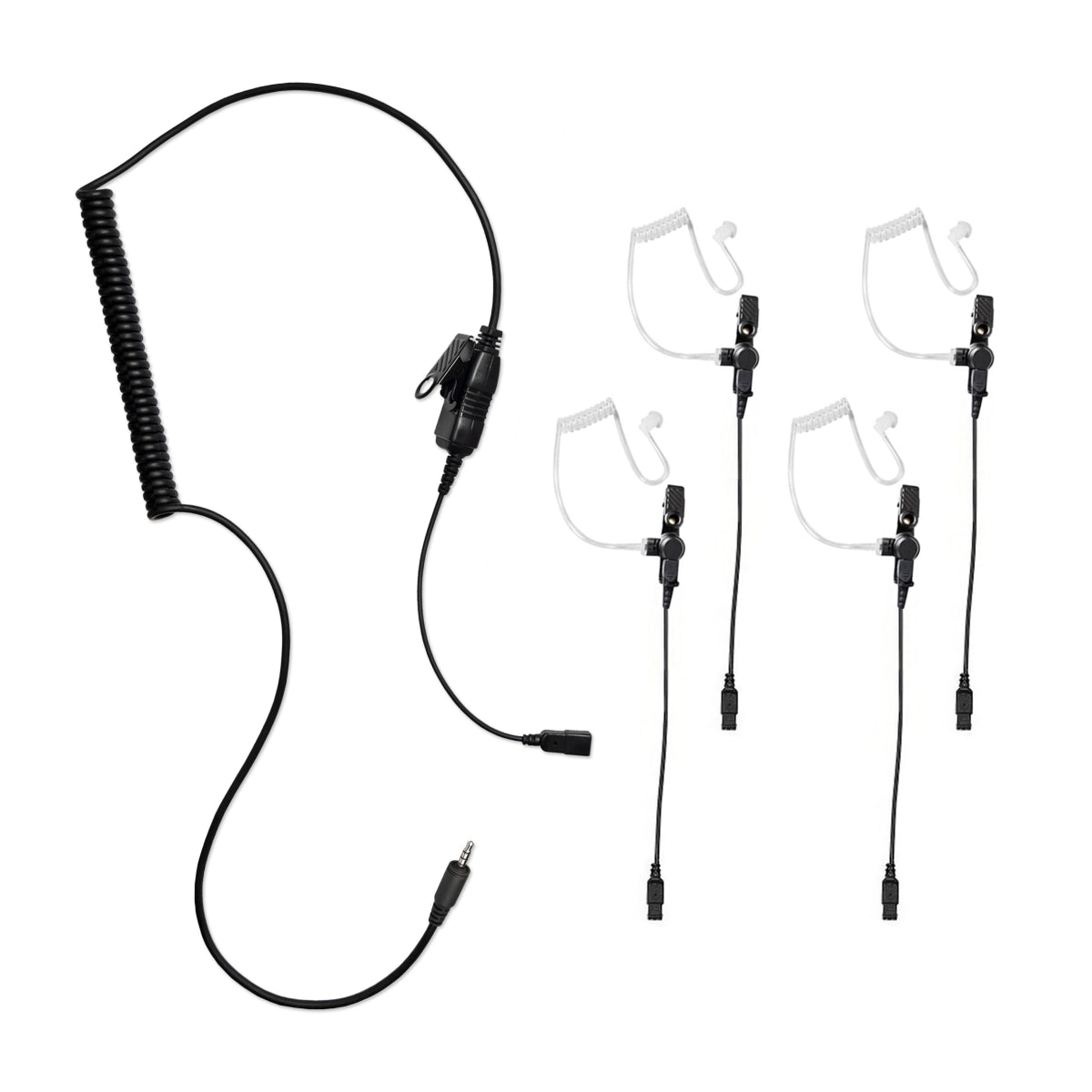 WPSSM - PKT23X Secure Swap Interchangeable Earpiece System - Wireless Pacific - WPSSM - TEP4 - PKT