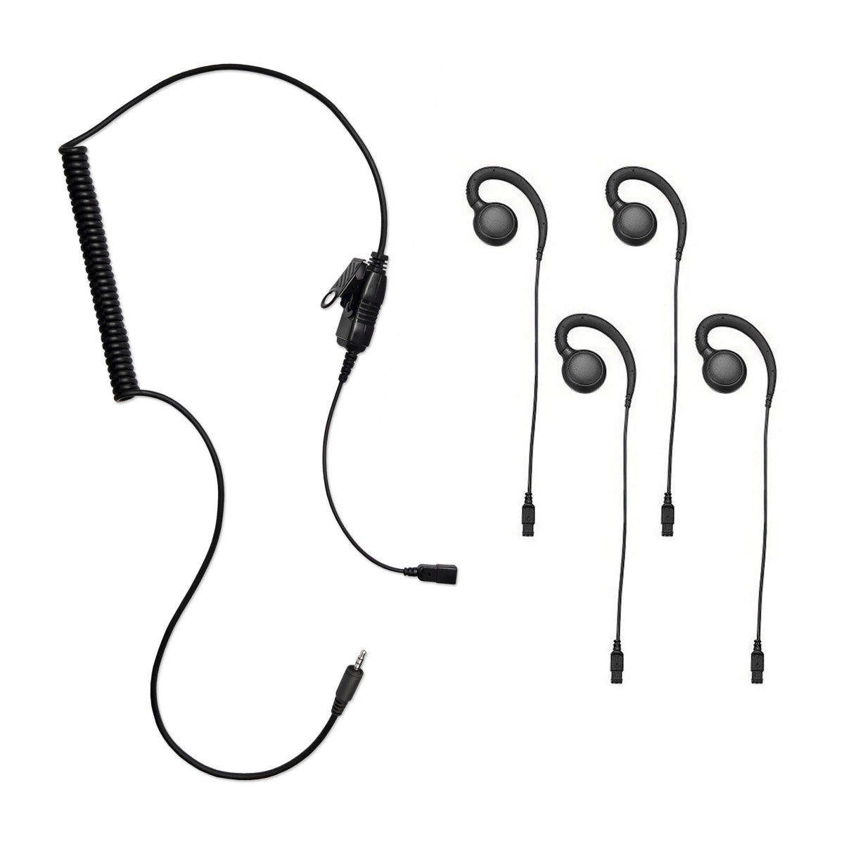 WPSSM - PKT23X Secure Swap Interchangeable Earpiece System - Wireless Pacific - WPSSM4 - PKT