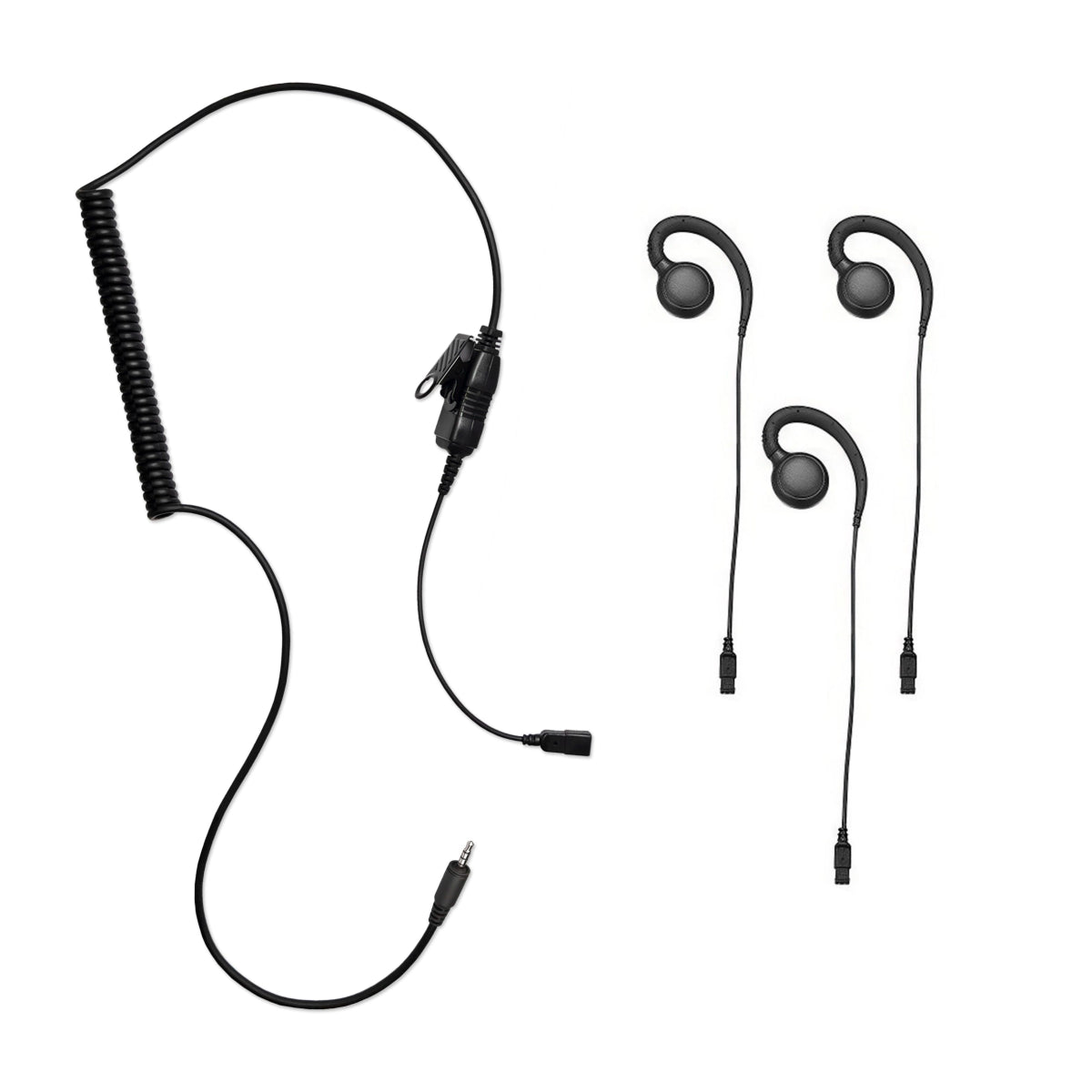 WPSSM - PKT23X Secure Swap Interchangeable Earpiece System - Wireless Pacific - WPSSM3 - PKT