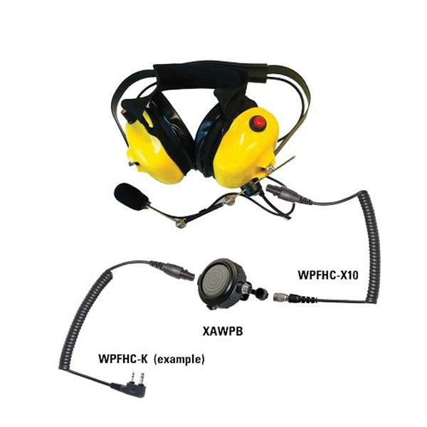 XAWPB Series Headset In-line PTT Button Adaptor-Wireless Pacific-XAWP