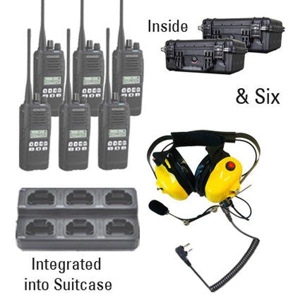Kenwood NX - 1300 DMR / NXDN Two Way Radio Bundle Package - Kenwood - NX1300 - 6 - SHD - S