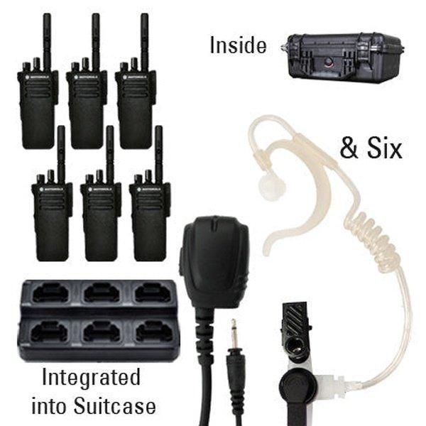 Motorola MotoTRBO Digital DP3441e DP4000e Radio Six Pack