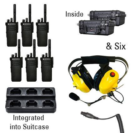 Motorola MotoTRBO Digital DP3441e DP4000e Radio Six Pack