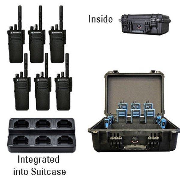 Motorola MotoTRBO Digital DP3441e DP4000e Radio Six Pack